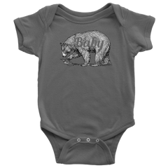 Baby Bear Funny Infant Shirts Cute Newborn Creeper Family Bodysuit