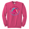 Image of Be a unicorn in a field of horses Youth Crewneck Sweatshirt