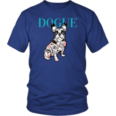 French Bulldog Shirt Frenchie T-Shirt Dog Lover Vogue District Unisex Shirt