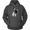 Image of French Bulldog Shirt Frenchie T-Shirt Are You OK Hooman Unisex Hoodie