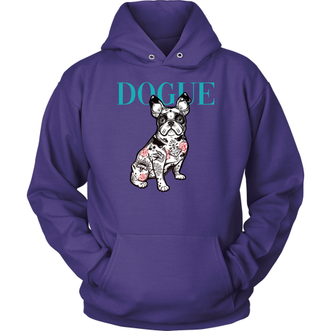 French Bulldog Shirt Frenchie T-Shirt Dog Lover Vogue Unisex Hoodie