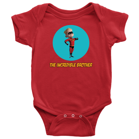 The Incredible Brother Baby Bodysuit