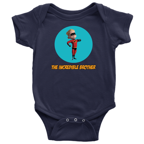 The Incredible Brother Baby Bodysuit