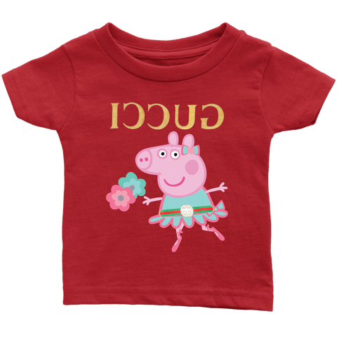 Peppa Funny Shirt Infant T-Shirt