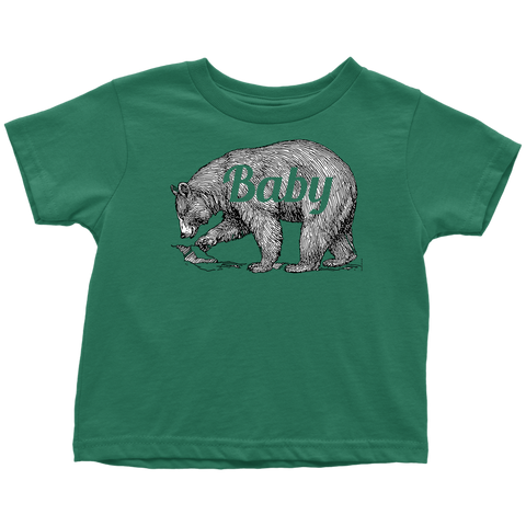 Baby Bear Funny Toddler T-Shirt Cute Creeper Family