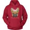 Image of Frenchie Mama French Bulldog Mum Dog Lover Unisex Hoodie