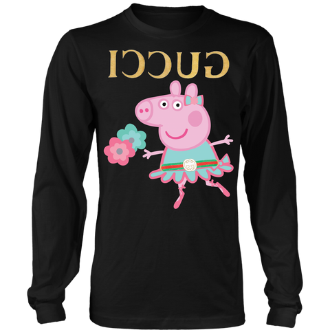 Peppa Funny Shirt Long Sleeve Shirt