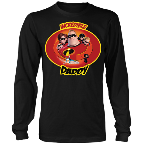 Mr Incredible Daddy Long Sleeve Shirt