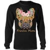 Image of Frenchie Mama French Bulldog Mum Dog Lover Long Sleeve Shirt