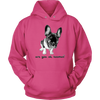 Image of French Bulldog Shirt Frenchie T-Shirt Are You OK Hooman Unisex Hoodie