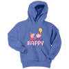 Image of Peppa gives present for little girl Youth Hoodie