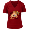 Image of Make Thanksgiving Great Again Womens V-Neck