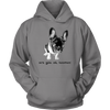 Image of French Bulldog Shirt Frenchie T-Shirt Are You OK Hooman Unisex Hoodie