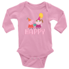 Image of Peppa gives present for little girl Baby Bodysuit