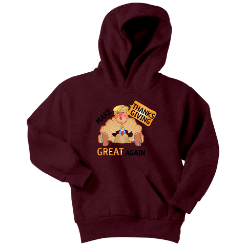 Make Thanksgiving Great Again Youth Hoodie