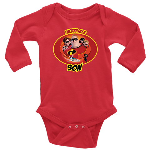 Incredible Son Long Sleeve Baby Bodysuit