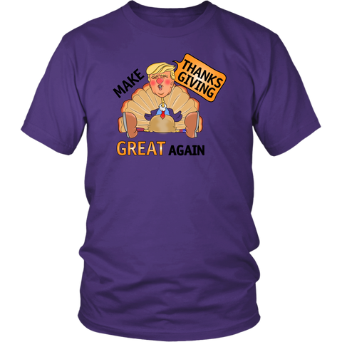 Make Thanksgiving Great Again adult Shirt