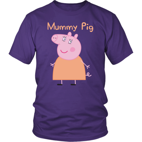 Mummy Pig Unisex T-Shirt