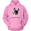 Image of French Bulldog Shirt Frenchie T-Shirt Are You OK Hooman Unisex Hoodie