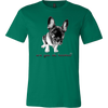 Image of French Bulldog Shirt Frenchie T-Shirt Are You OK Hooman Canvas Mens Shirt