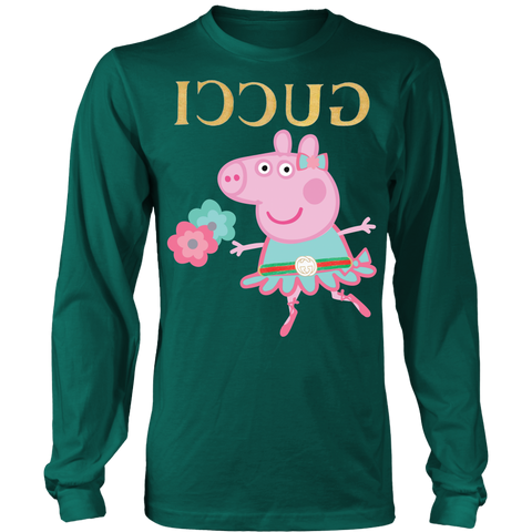 Peppa Funny Shirt Long Sleeve Shirt