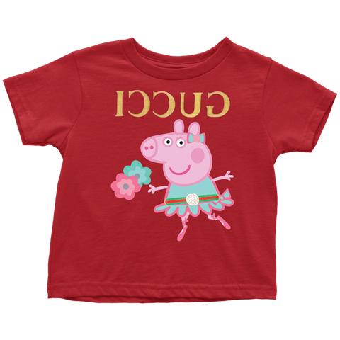 Peppa Funny Shirt Toddler T-Shirt